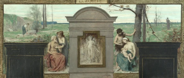 Schizzo per il municipio del 15° arrondissement: La Famiglia