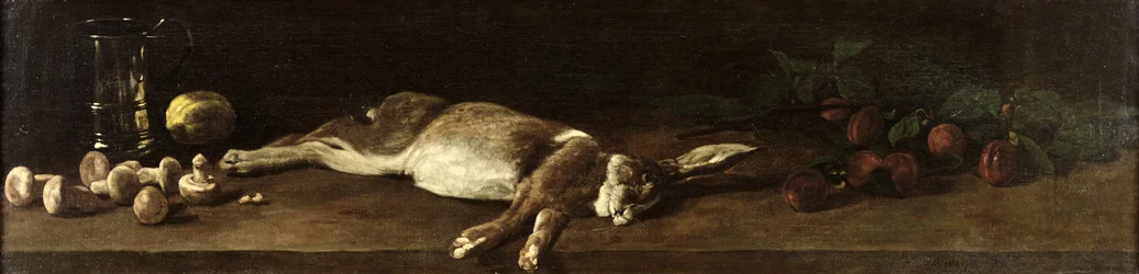 Natura morta con lepre, 1863