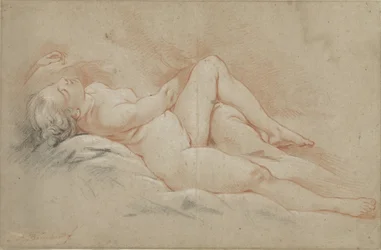 Nudo femminile reclinato