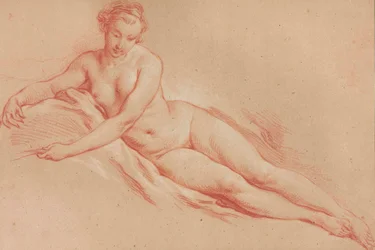 Boucher - Nudo femminile reclinato