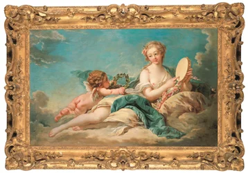 Clio, la musa della storia e del canto, 1758