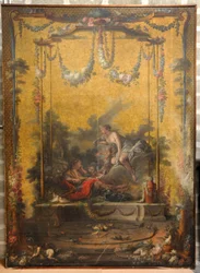 François BOUCHER, Maurice JACQUES - CARTON DE TAPISSERIE. AURORE E CEFALE, GOB-21-001