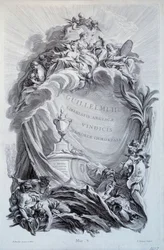 Frontespizio per una serie di tavole sulla tomba di Guglielmo III, Principe d