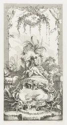 Léda in Nuovi concetti per i paraventi [Morceaux pour des paravents].