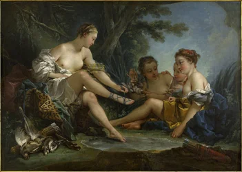 Le Repos des nymphes au retour de la chasse, noto anche come Le Retour de chasse de Diane