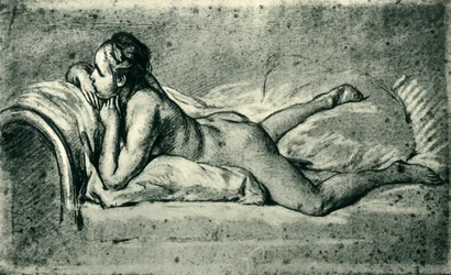 Nudo femminile reclinato, 1751, 1943