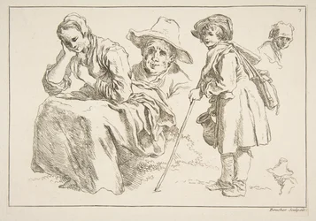 Foglio di Schizzi, 1753