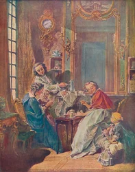 Il pasto pomeridiano, 1739