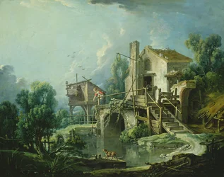 Il mulino a vento Quiquengrogne a Charenton