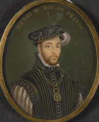 Ritratto di Re Enrico II di Francia Copia