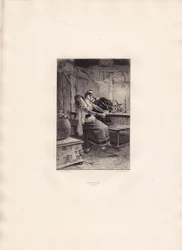 François Flameng - Victor Hugo - Il re è divertito