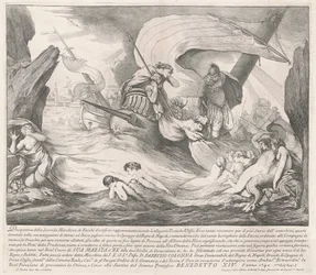 La Seconda Macchina per la Chinea del 1742: Ulisse e le Sirene