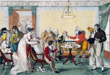 Gioco di carte, primo quarto del XIX secolo