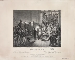 Partenza del Re, 19 marzo 1815, c.1820