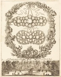 Il drago che si vede nel giardino di Ruel