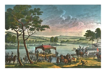 Incontro dei due imperatori, 25 giugno 1807, c1850