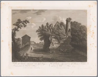 Veduta delle tombe di Orazio e Curiazio (Albano)