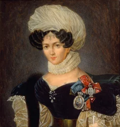 Ritratto della Principessa Tatyana Vasilyevna Golitsyna 1783-1841, 1830s