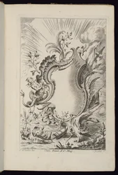 Cartiglio con drago, Livre de Cartouches à divers usages