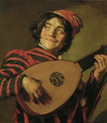 Il clown con il liuto ...