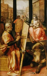 San Luca dipinge la Vergine Maria