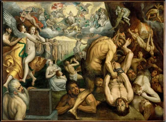 Il Giudizio Universale (olio su tela)