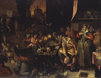La cucina delle streghe, 1606