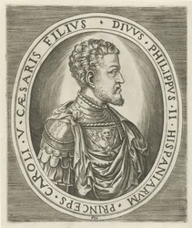 Ritratto di re Filippo II, re di Spagna