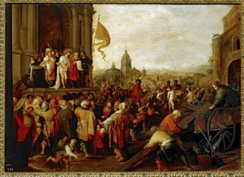 Cristo condannato da Pilato ...