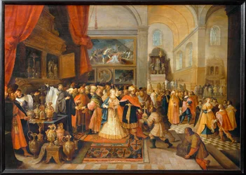 Salomone nel tesoro del tempio