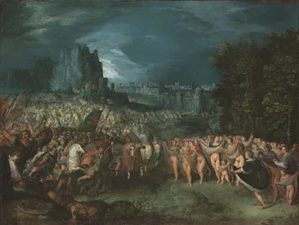 Il coraggio delle donne persiane (olio su rame)
