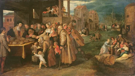 Le Sette Opere di Misericordia, c.1606-16