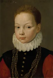 Ritratto di un bambino di nove anni