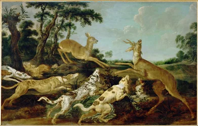 Scena di caccia