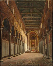 Interno della Cattedrale di Monreale Santa Maria Nuova