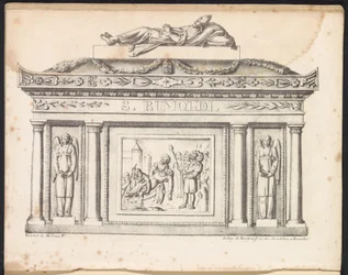 Reliquiario di San Rombout, 1825