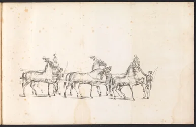 Corteo del primo carro trionfale per San Rombaldo, 1825