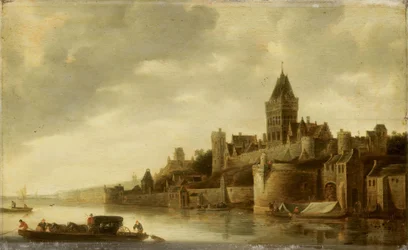 Veduta del Valkhof a Nimega