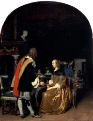Il pasto di ostriche, 1659