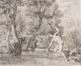 Narciso ed Eco, XVII secolo