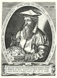 Gerardus Mercator, cartografo, geografo e cosmografo fiammingo