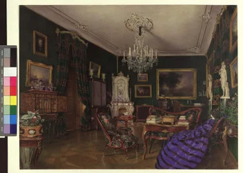 Salone della contessa Demblin a Hietzing