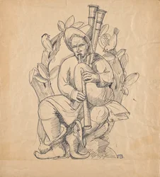 Suonatore di cornamusa
