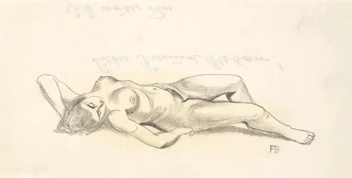 Nudo femminile sdraiato