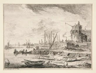 Vista di un porto #9