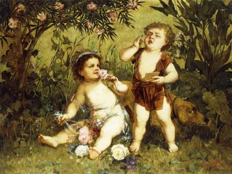 Putti giocosi