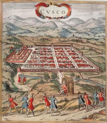Cuzco, centro principale della civiltà Inca (attuale Perù) immagine da 