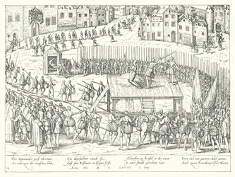 Esecuzione dei conti Egmont e Horn a Bruxelles, 1568