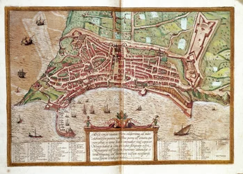 Mappa di Ancona (incisione)
