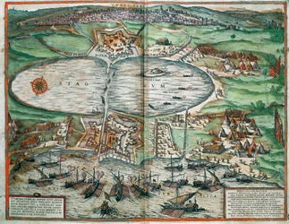 Mappa di Tunisi, Tunisia